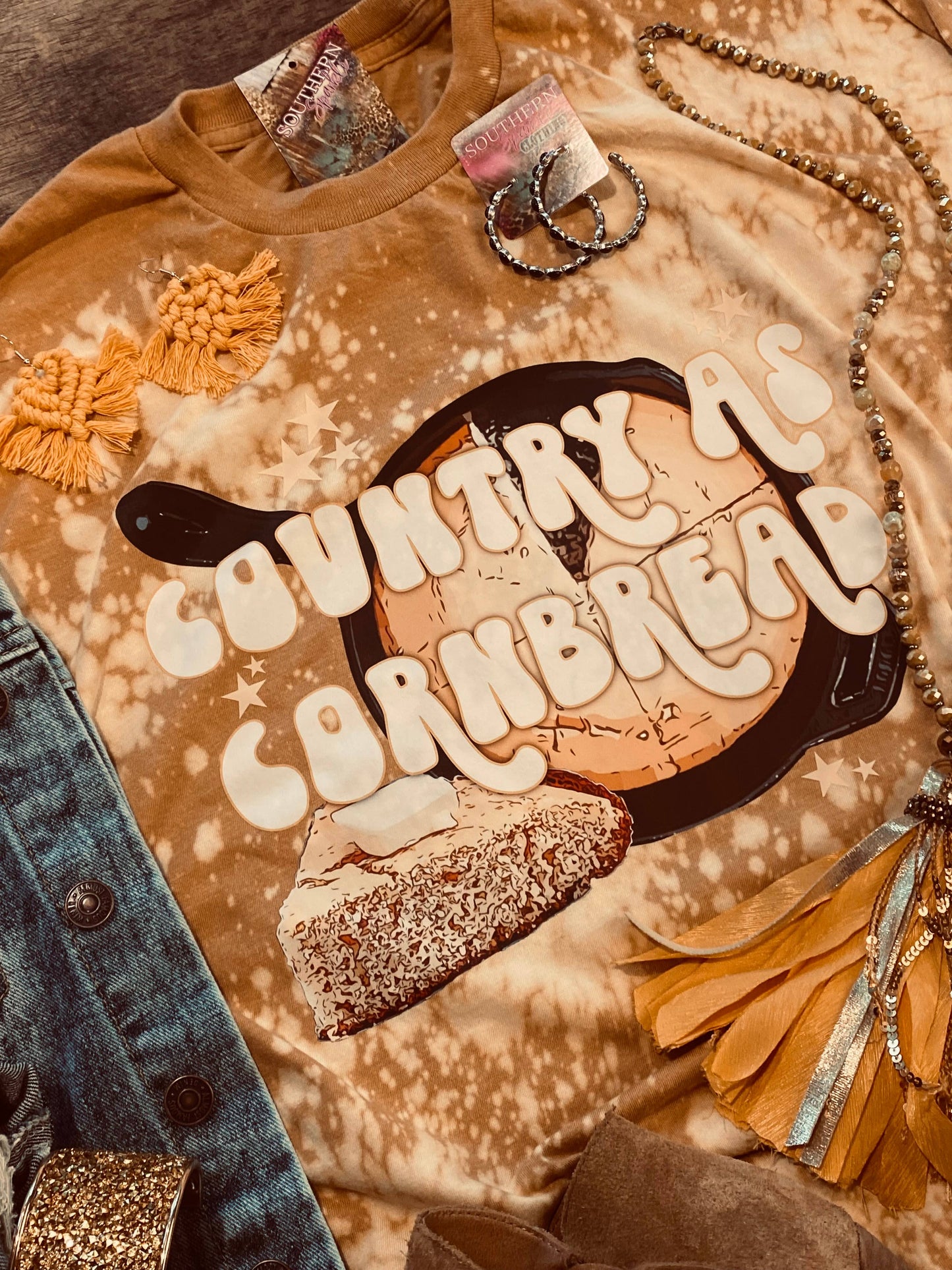 Country As Cornbread - Tee - CLEARANCE