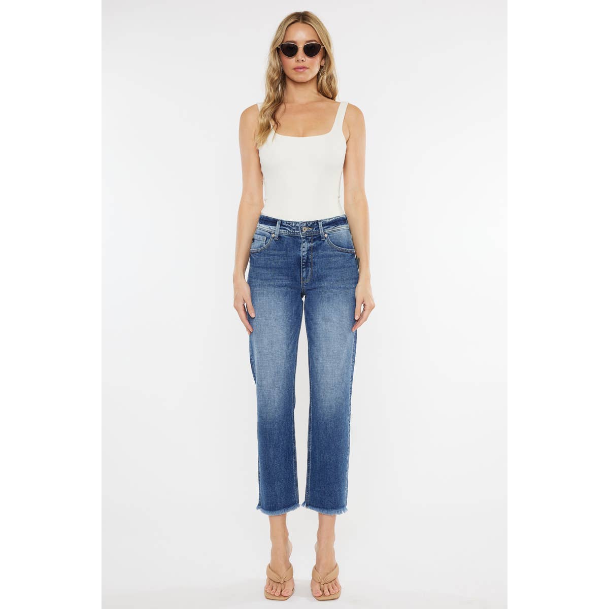 KC20014M - Kan Can Slim Straight Jean