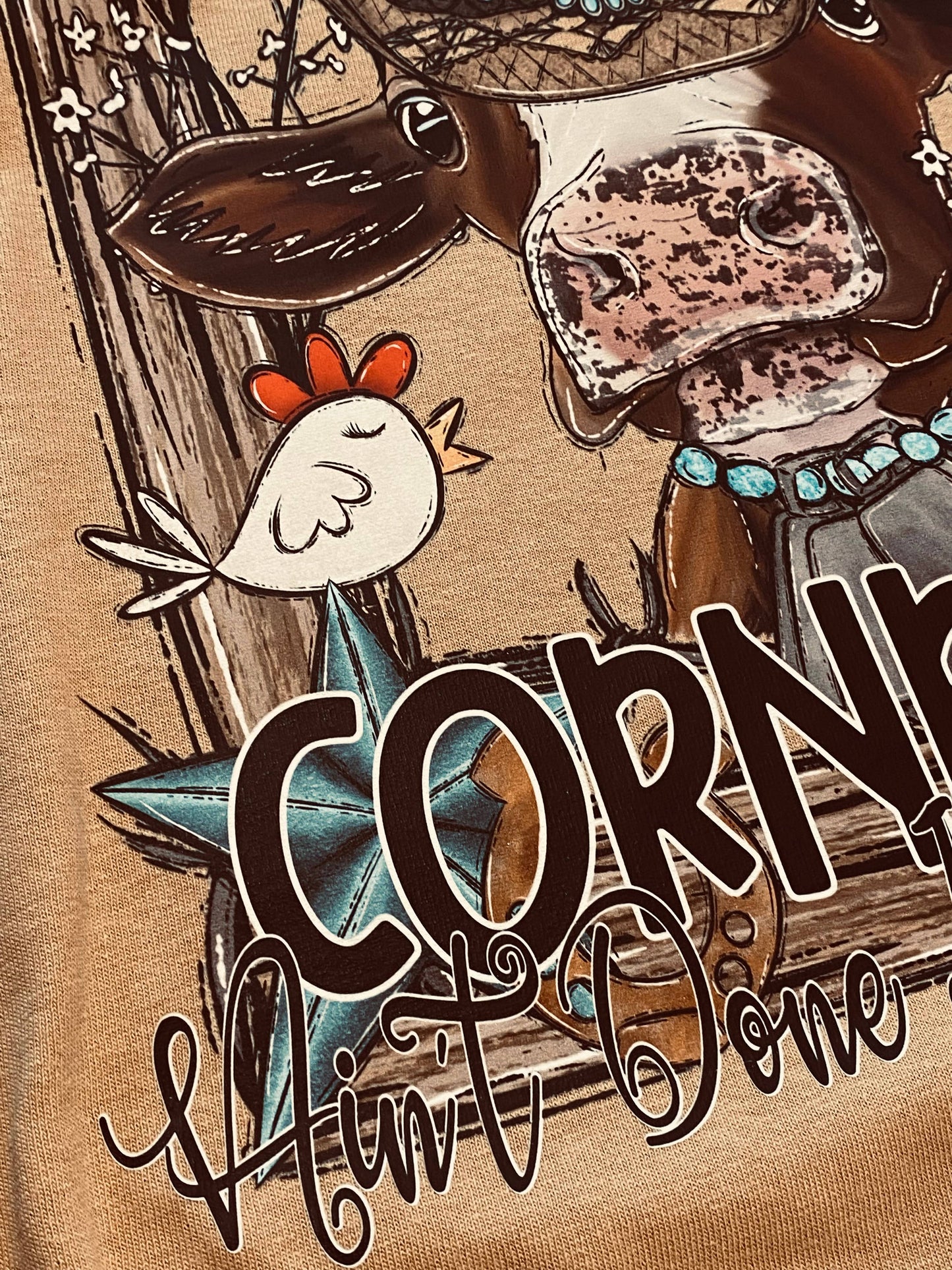 Some of y’alls cornbread ain’t done in the middle - Tee - CLEARANCE