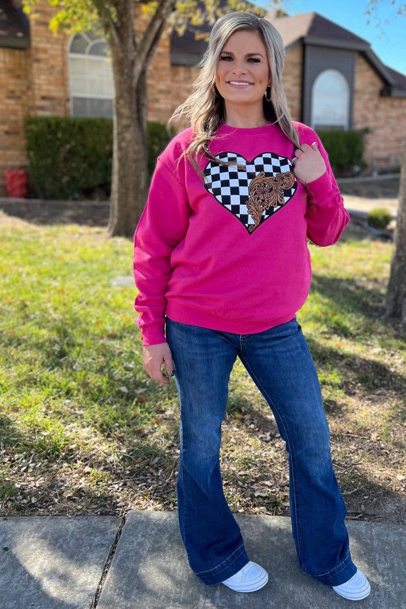 Sterling Kreek - Checked In Love Pullover