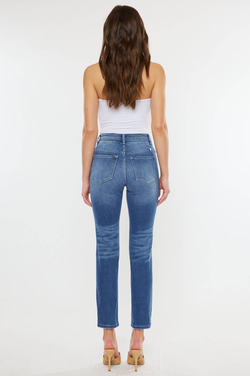 KC5217M - Kan Can Distressed Skinny Jean