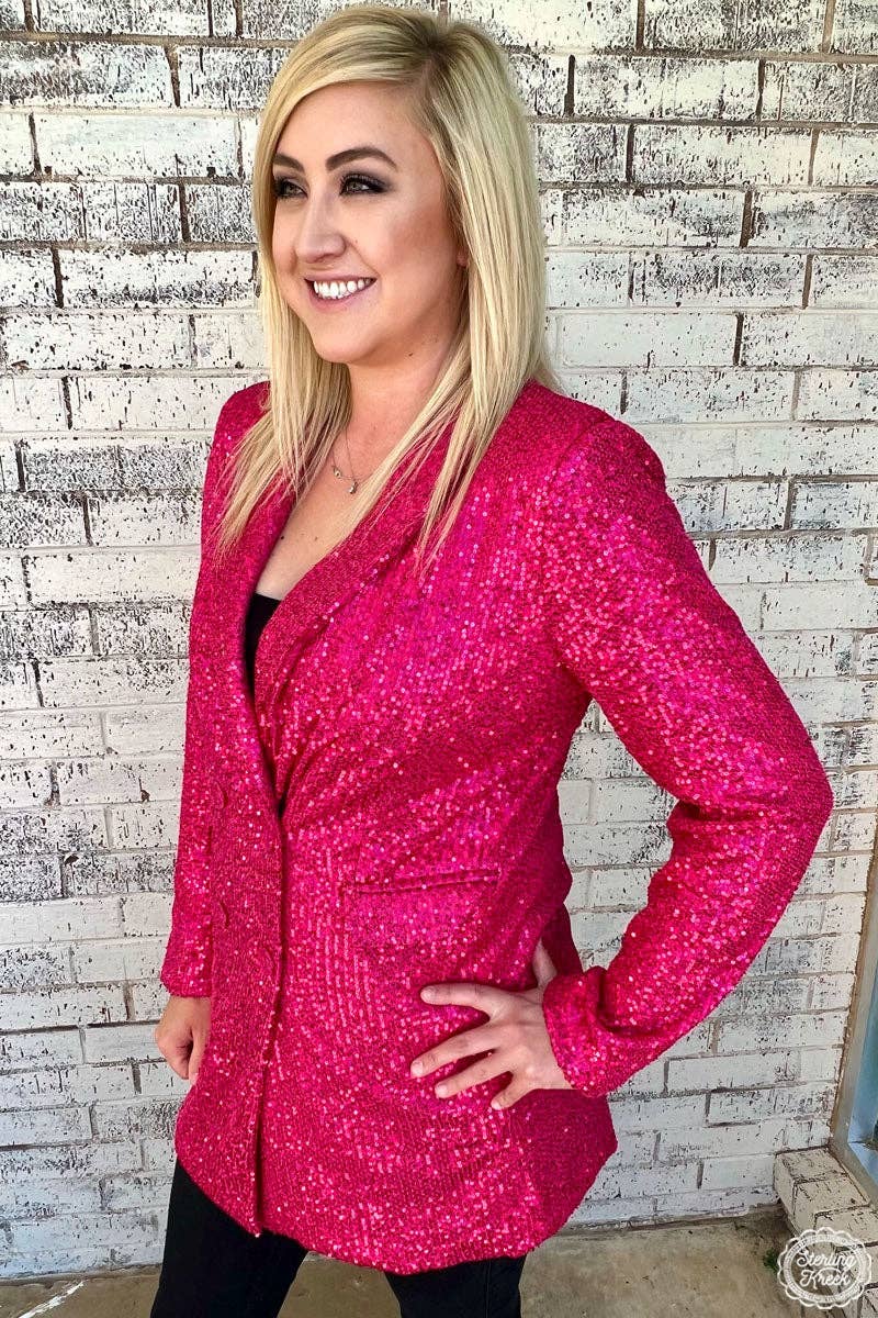 BLINGIN' BLAZER PINK