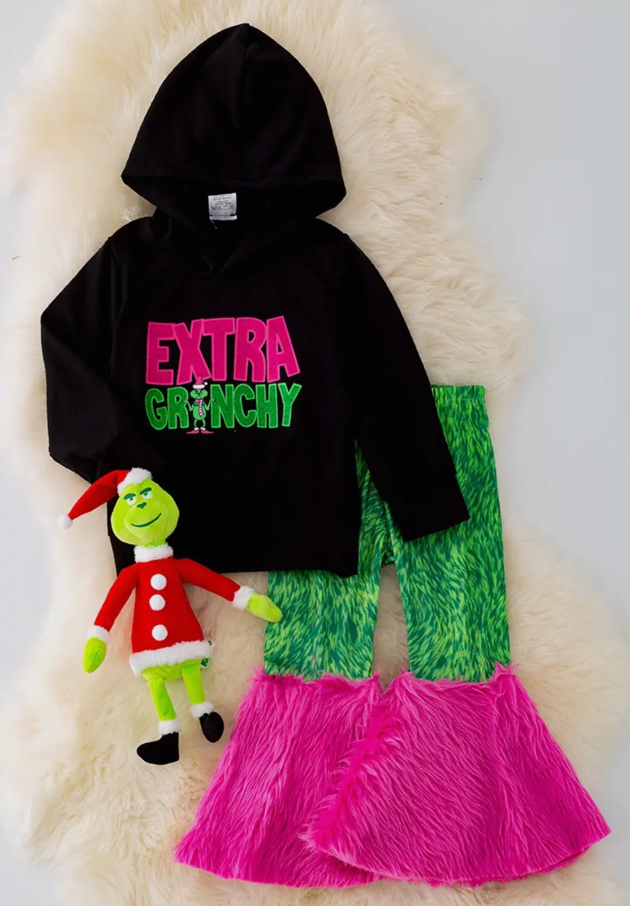 Extra grinch hoodie