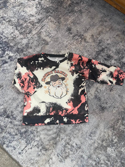 Howdy Santa Long Sleeve