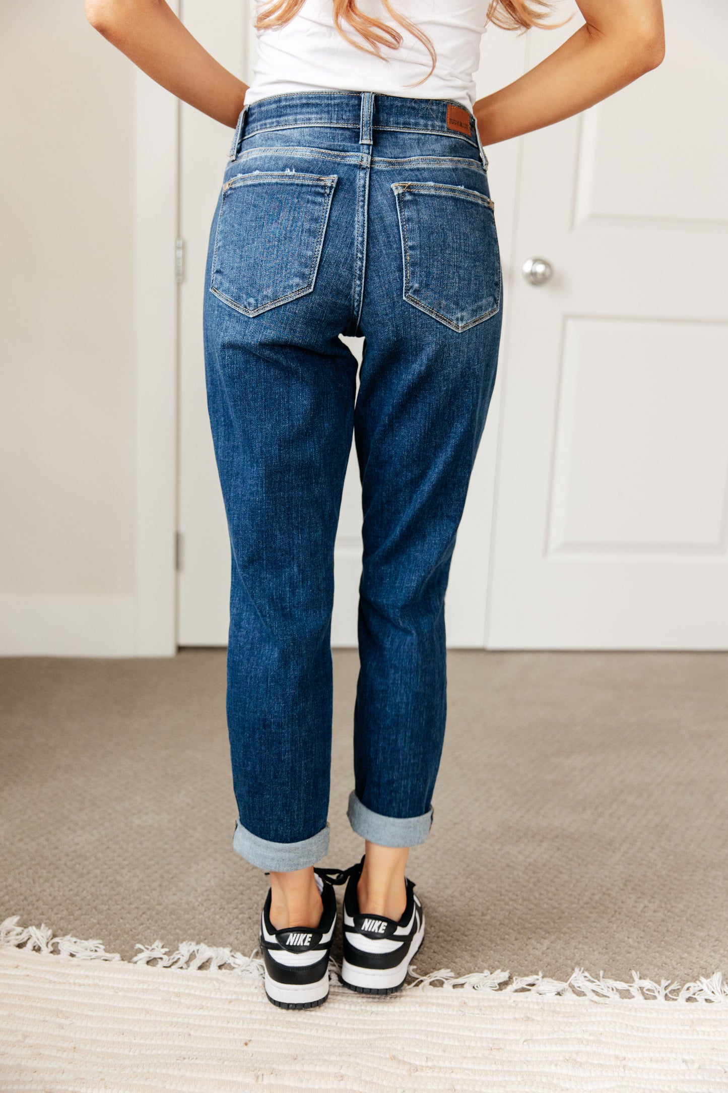 London Midrise Cuffed Boyfriend Jeans - ONLINE EXCLUSIVE!