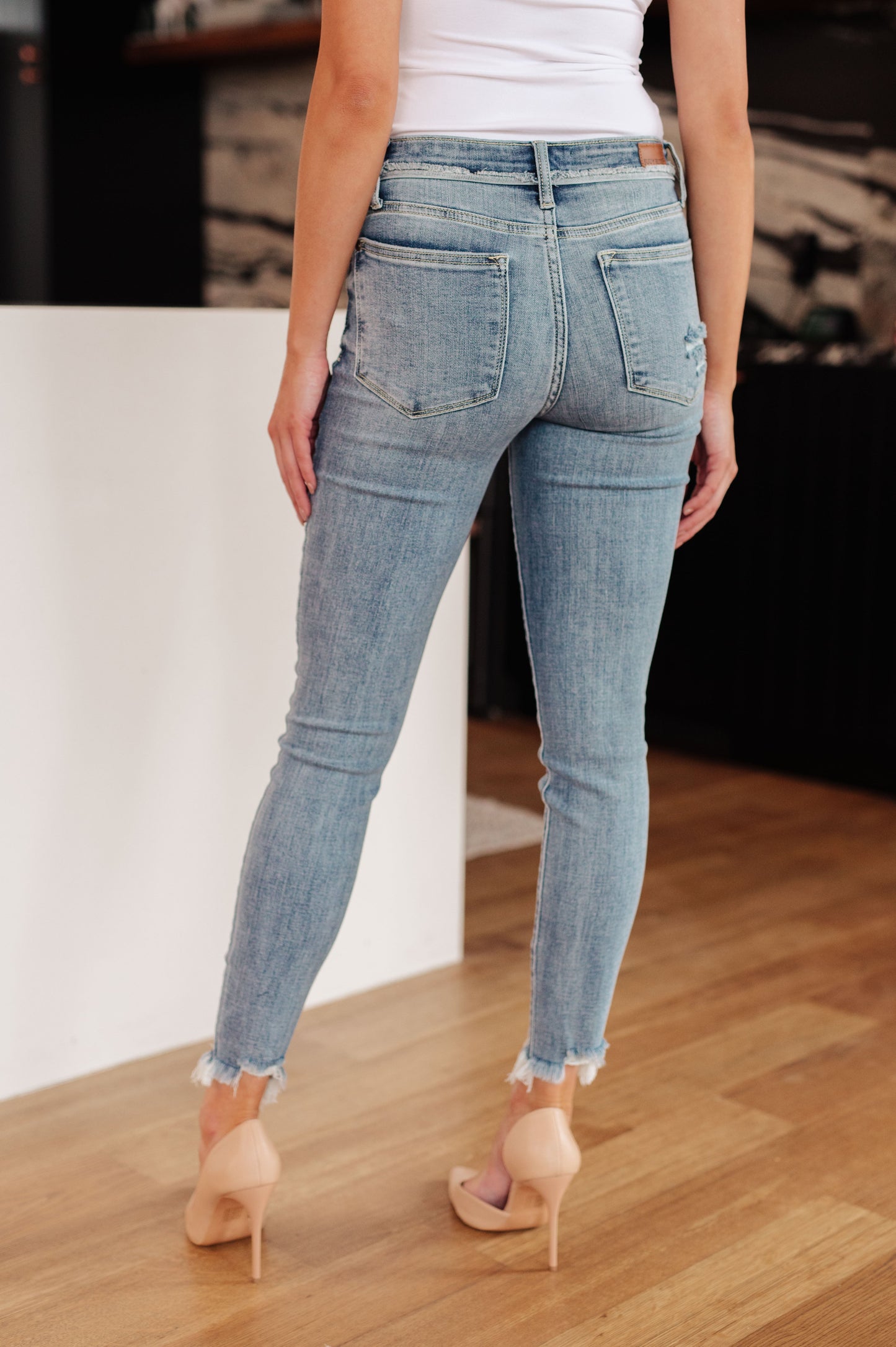 Sherry Mid Rise Release Waistband Detail Skinny - ONLINE EXCLUSIVE!