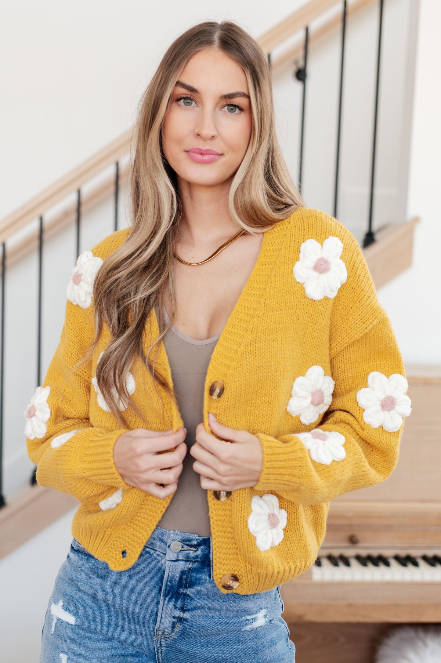 You're Enough Floral Cardigan - ONLINE EXCLUSIVE!