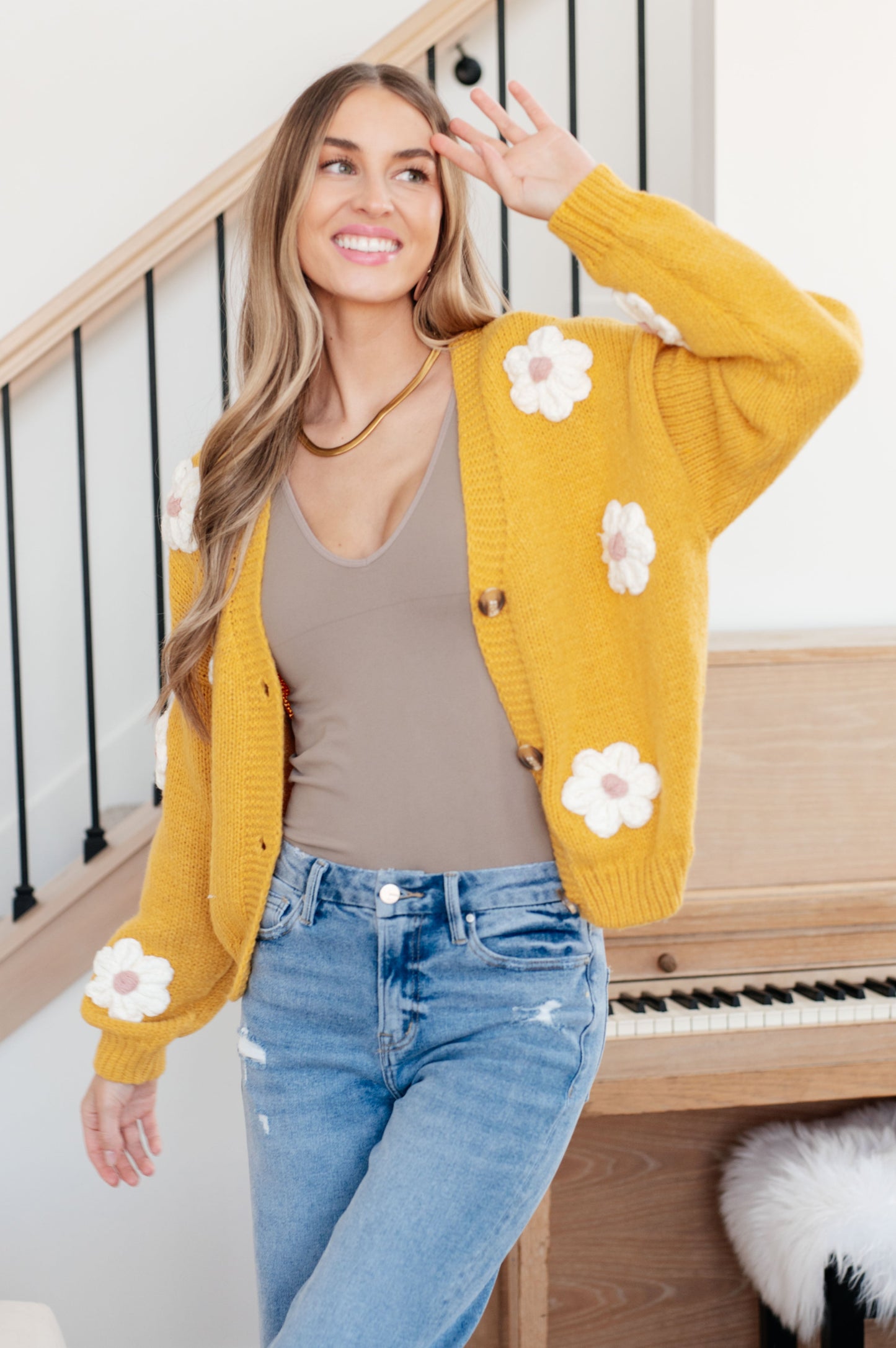 You're Enough Floral Cardigan - ONLINE EXCLUSIVE!