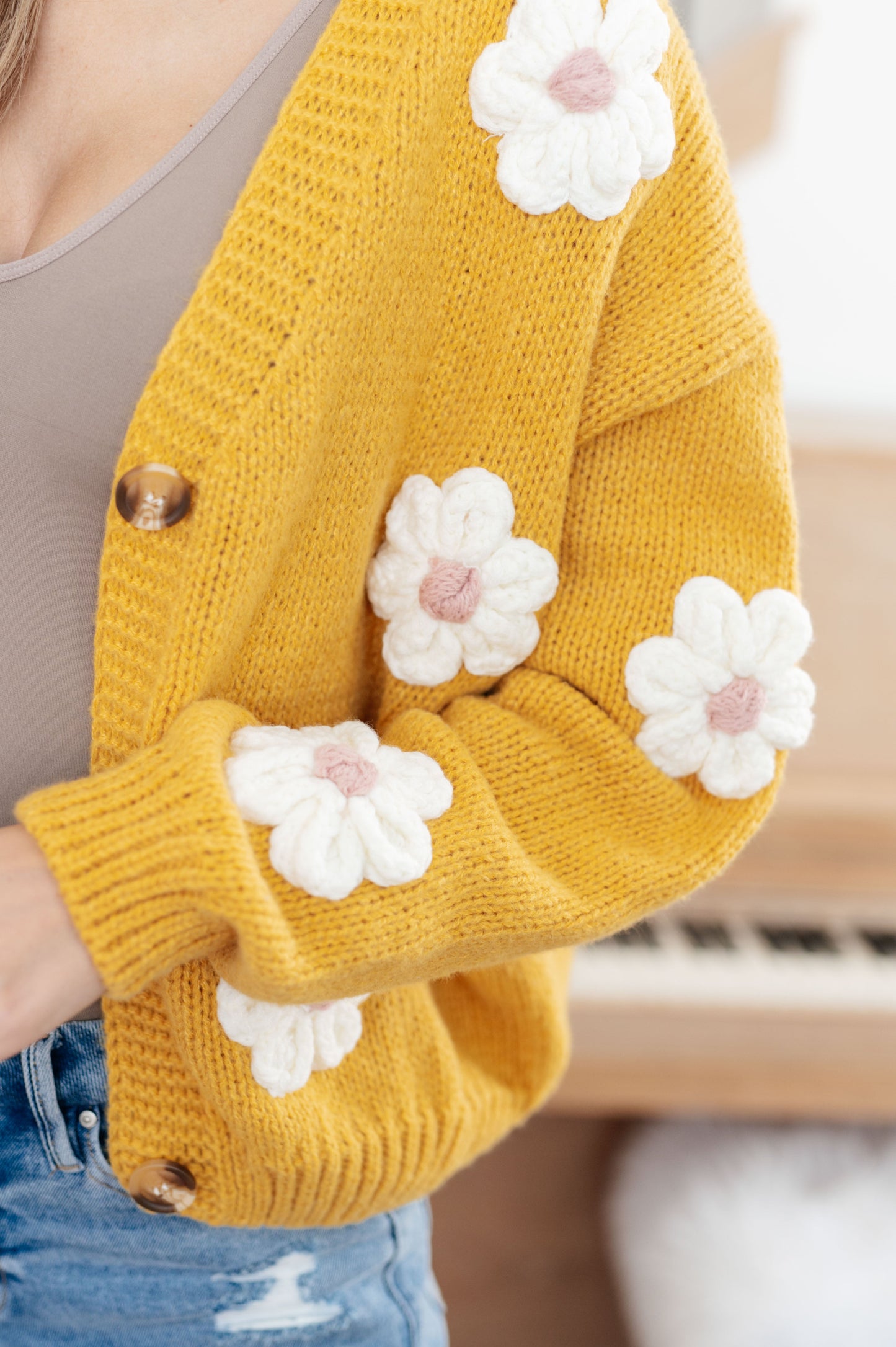 You're Enough Floral Cardigan - ONLINE EXCLUSIVE!