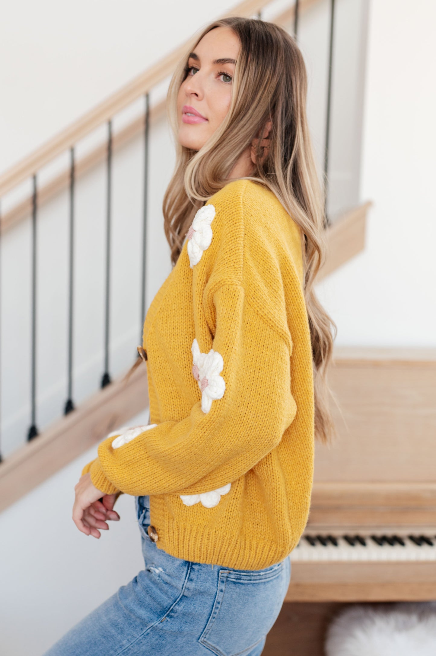 You're Enough Floral Cardigan - ONLINE EXCLUSIVE!