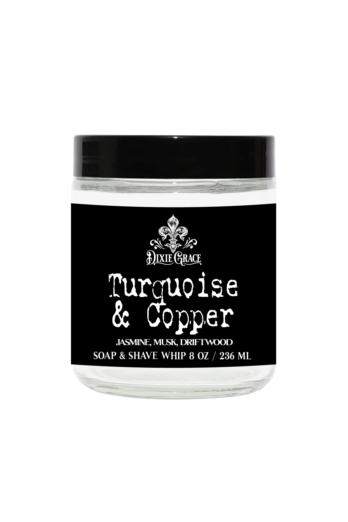 Dixie Grace - Turquoise & Copper - Soap & Shave Whip