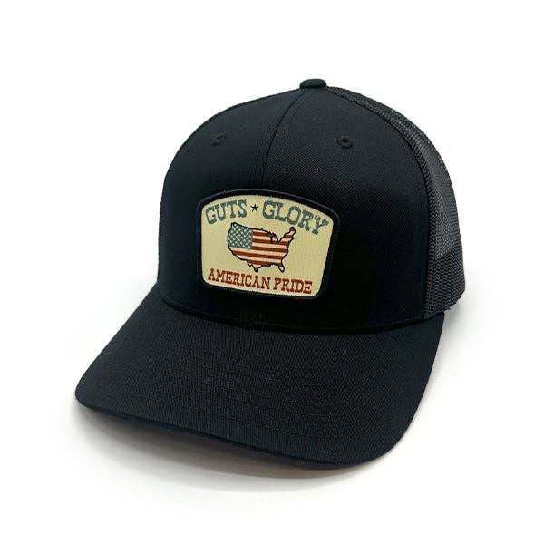 Guts Glory American Pride Woven Patch Hat