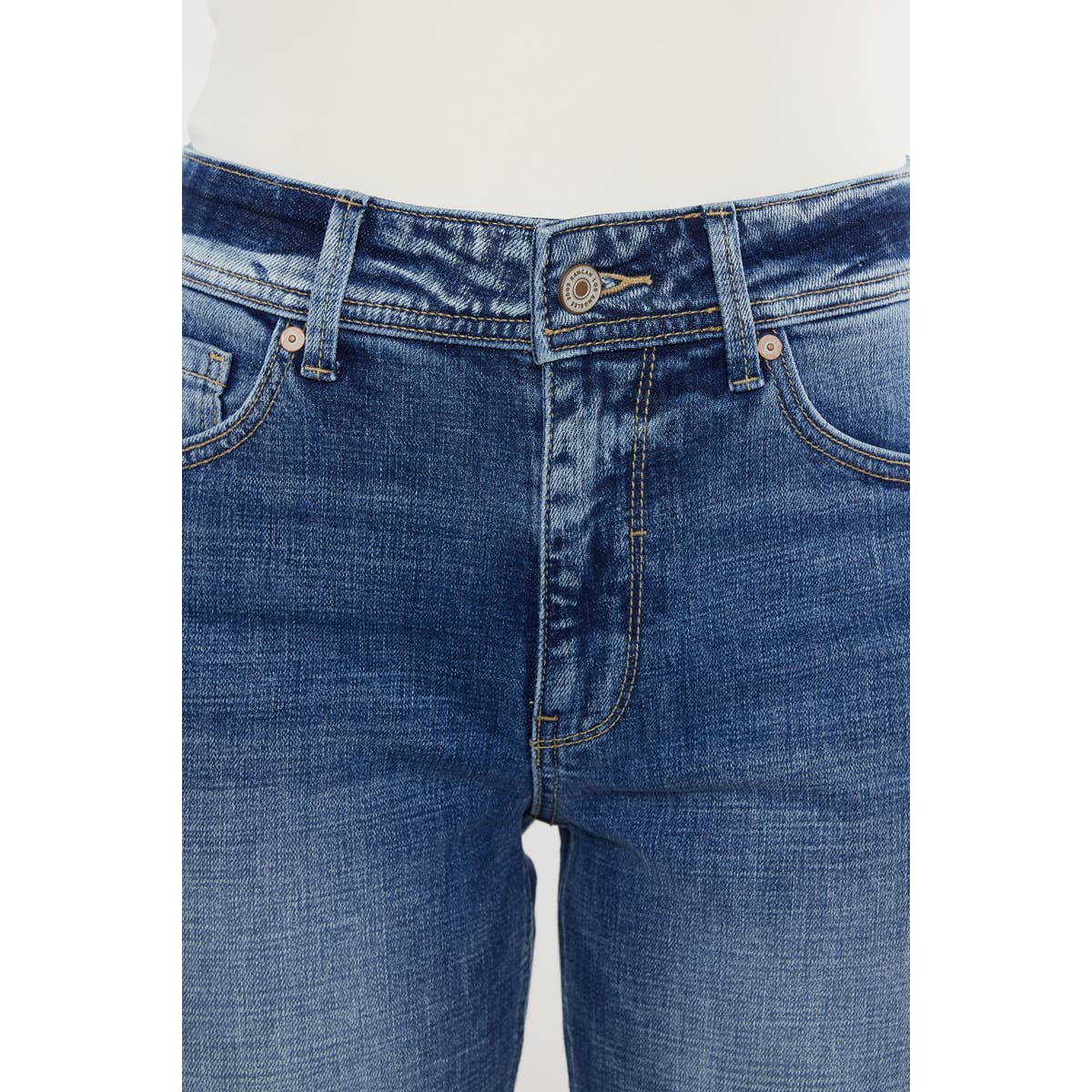 KC20014M - Kan Can Slim Straight Jean