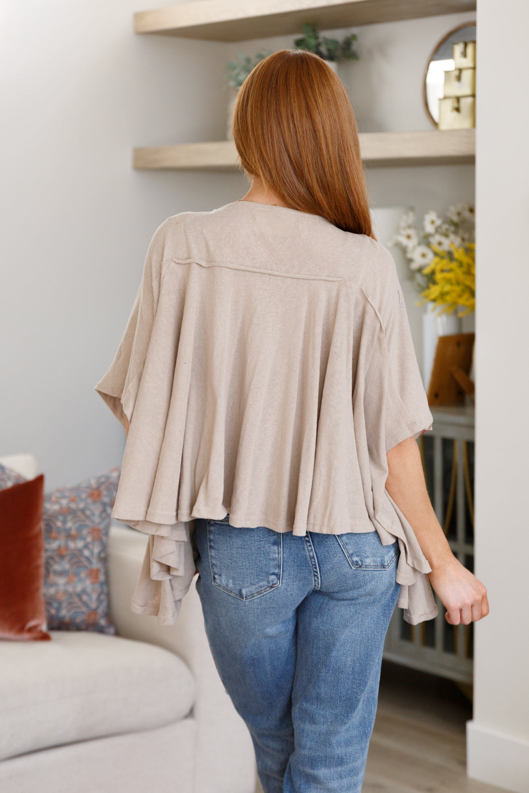 Isabel Embroidered Tunic in Mocha - ONLINE EXCLUSIVE!