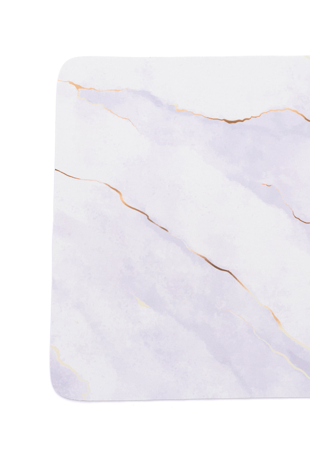 Say No More Luxury desk pad in White Marble - ONLINE EXCLUSIVE!