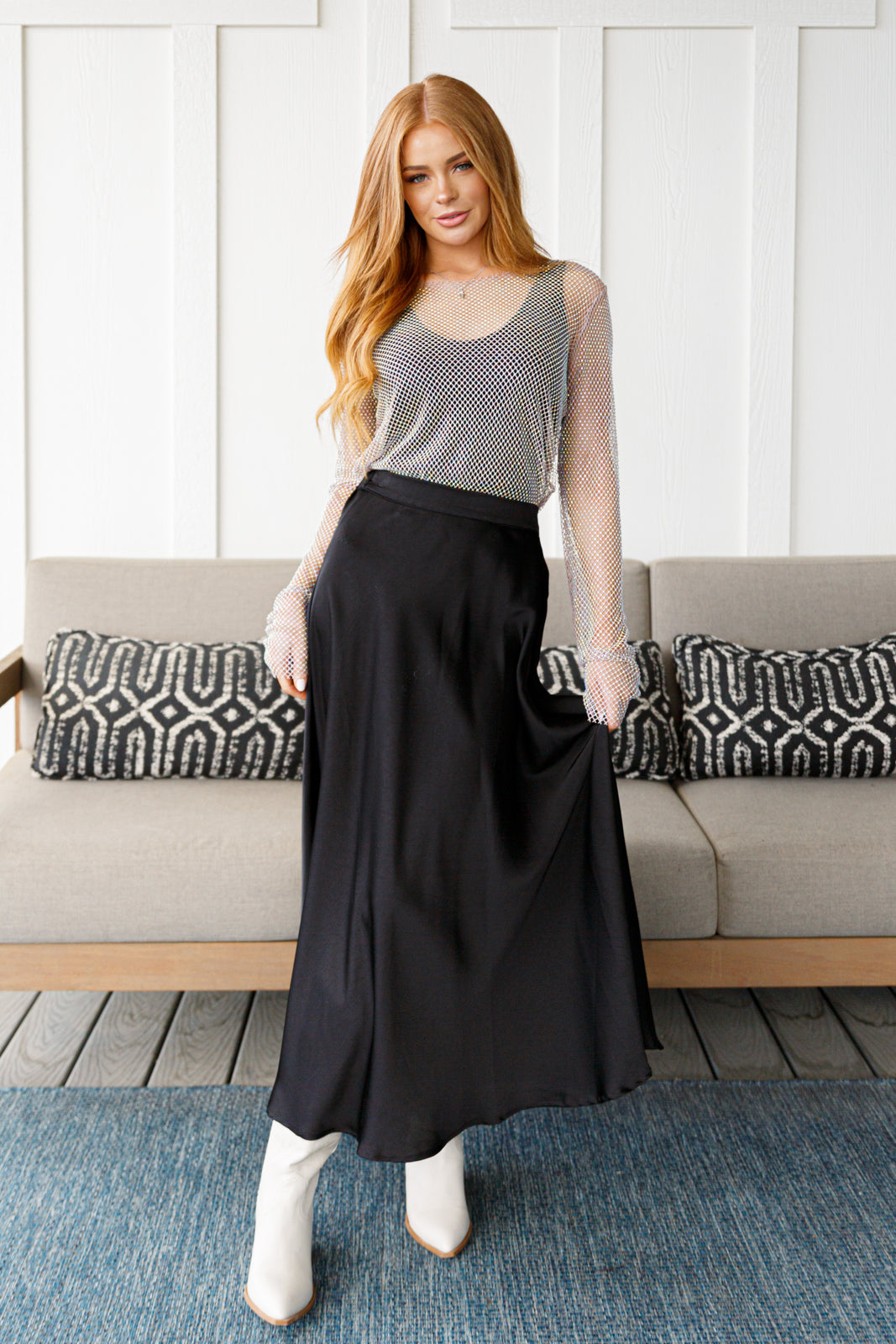 Timeless Tale Maxi Skirt in Black - ONLINE EXCLUSIVE!