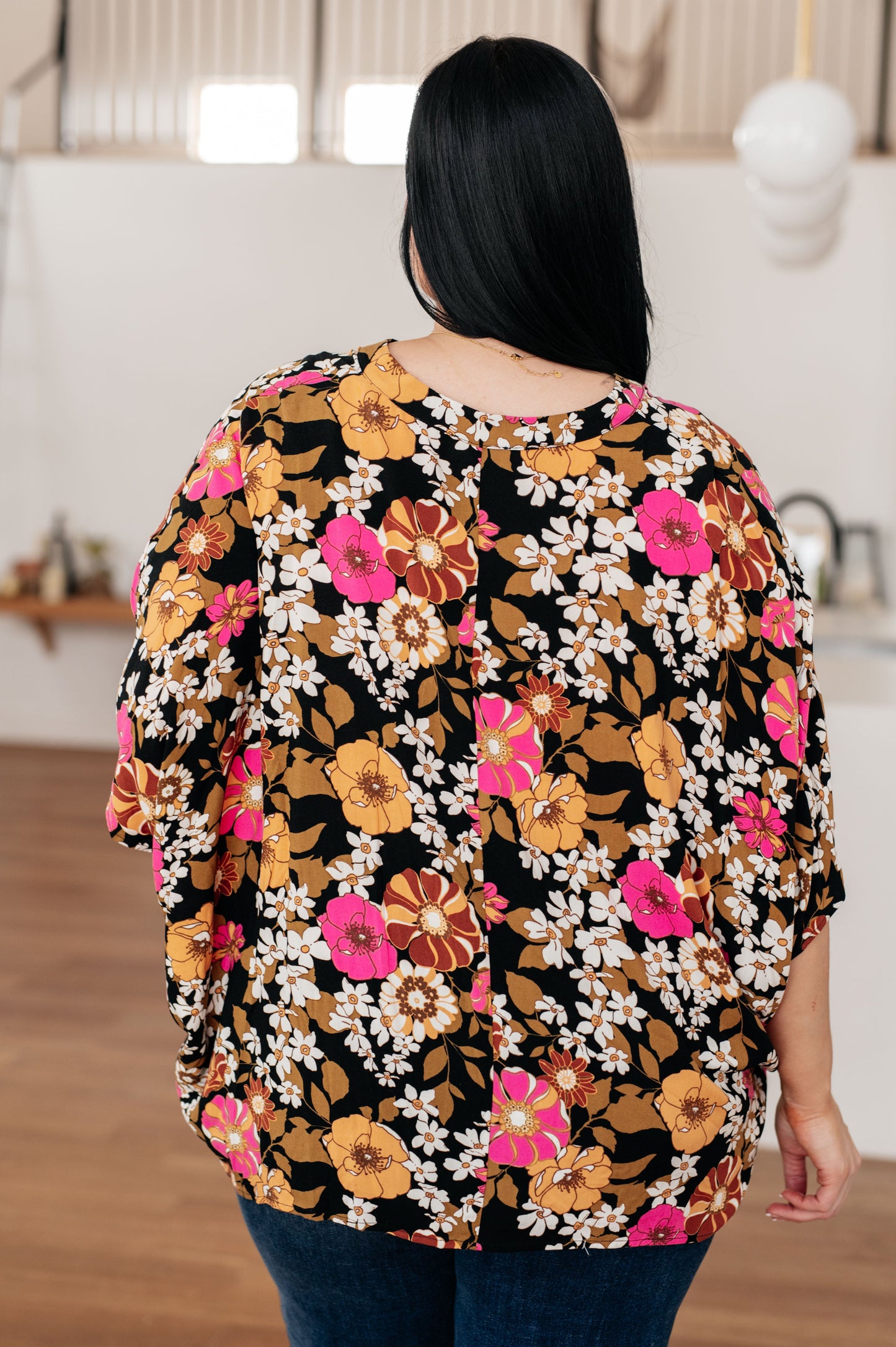 Take Another Chance Floral Print Top - ONLINE EXCLUSIVE!