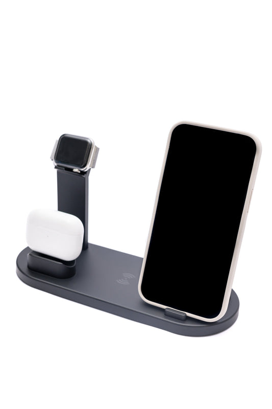 The Place To Be Wireless Charging Station in Black - ONLINE EXCLUSIVE!