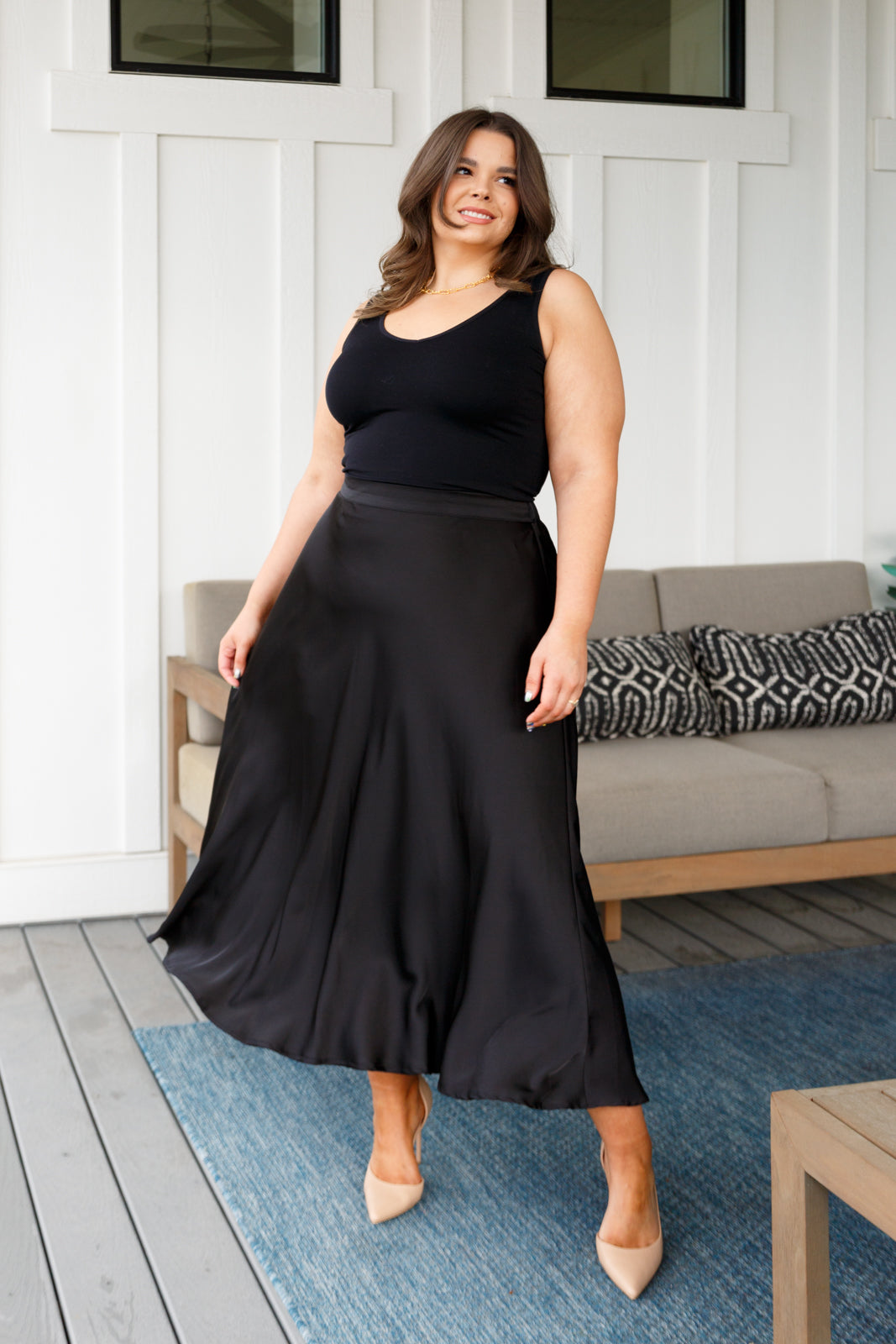 Timeless Tale Maxi Skirt in Black - ONLINE EXCLUSIVE!