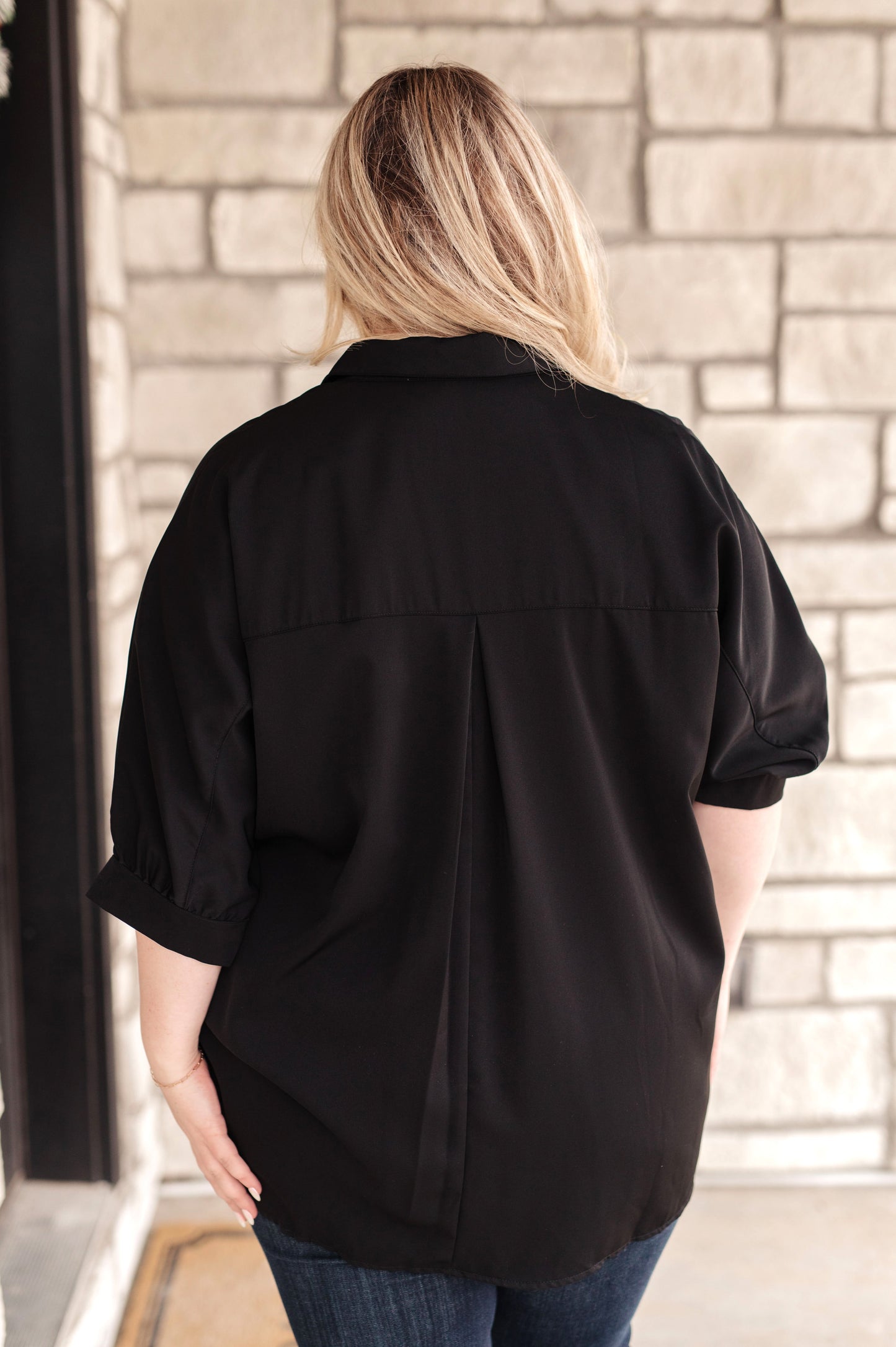 Turned Out Perfect Oversized Button Down Shirt - ONLINE EXCLUSIVE!