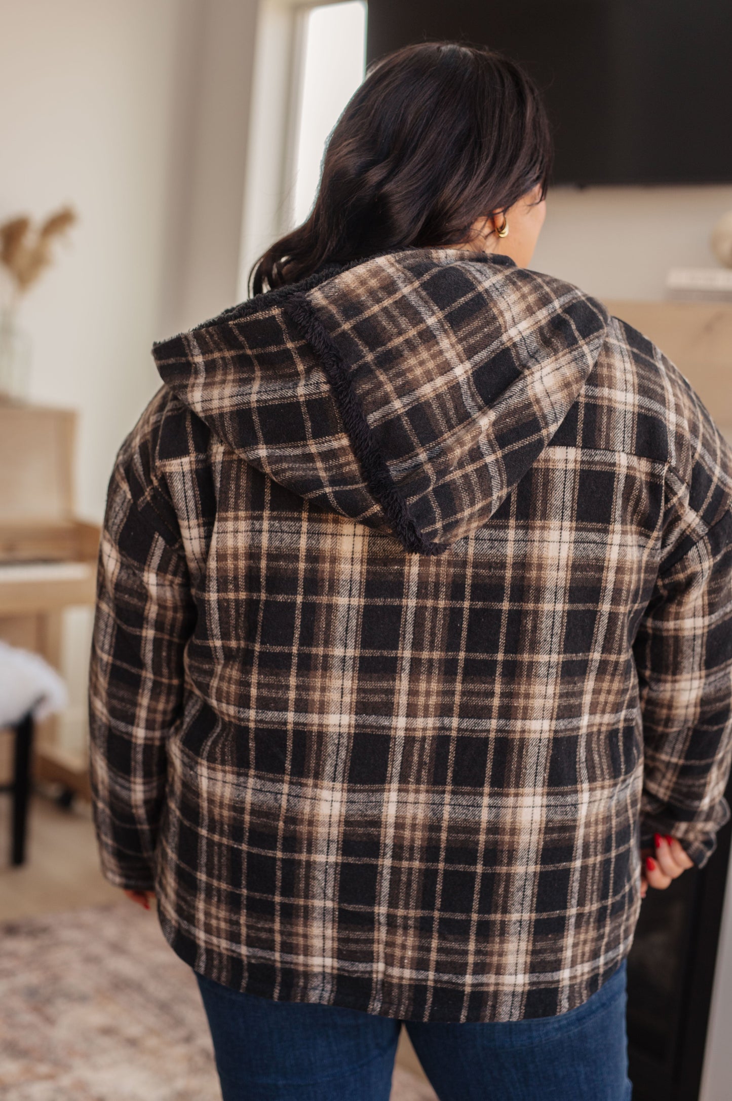 Warped Noise Reversible Plaid Shacket - ONLINE EXCLUSIVE!