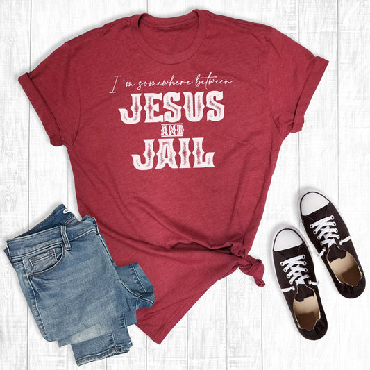 Rebel Rose - I Am Between Jesus and Jail Cardinal