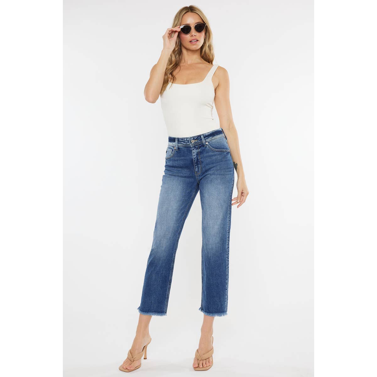 KC20014M - Kan Can Slim Straight Jean